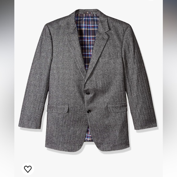 EUC U.S. POLO ASSN. Mens Portly Wool Blend Sport Coat - Picture 7 of 9